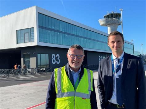 Laéroport de Bordeaux inaugure sa jetée internationale