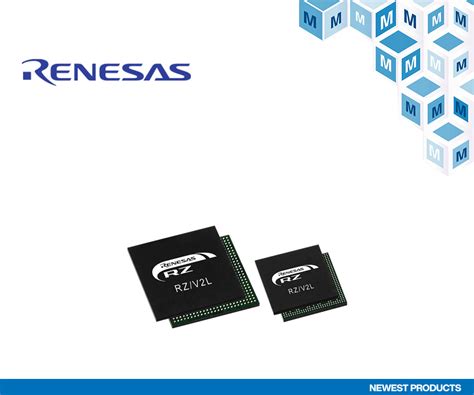 Renesas Rz V L High Precision Mpus For Ai Vision Iot Applications Ebom