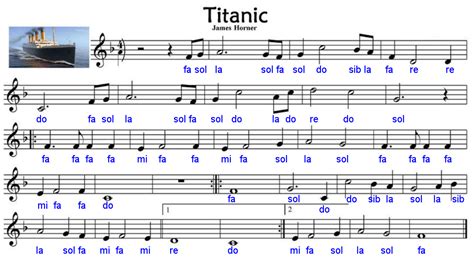 Notas De Flauta Titanic