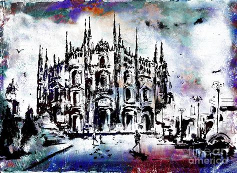 Duomo Milan Italy Digital Art by Ginette Callaway - Fine Art America