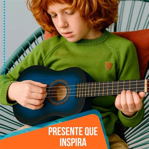 Violao Para Criança De 2 Anos - Mini Violão Infantil para Criança Corda de aço corpo madeira - Incontro ...