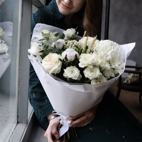 Беленький - купить в СПБ с доставкой в Kraft Flowers
