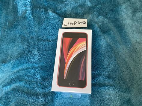 Apple Iphone Se Nd Gen Unlocked Red Gb A Luep