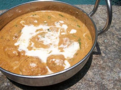 Shahi Kofta Korma Creamy Chicken Kofta Curry Fried Chicken Balls