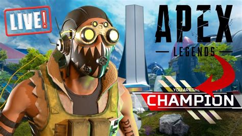 Apex Legends Ranked Live Stream Apex Legends Pc Live Stream Youtube