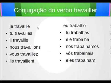 Conjugar O Verbo Trabalhar