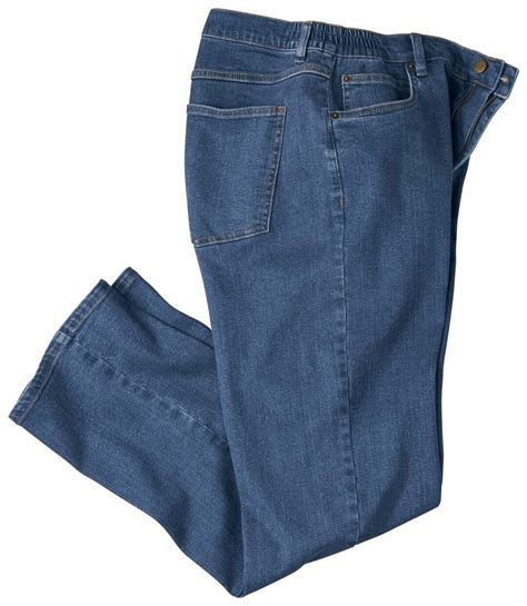 Blauwe Regular Stretch Jeans Atlas For Men