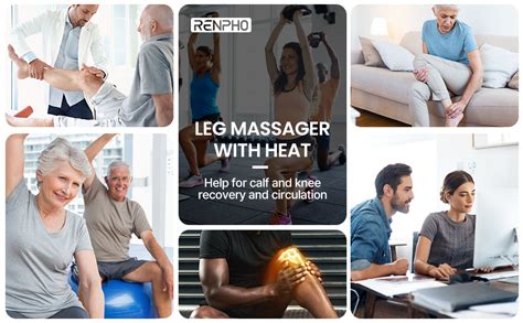 RENPHO Leg Massager For Circulation And Pain Relief For Knee Calf