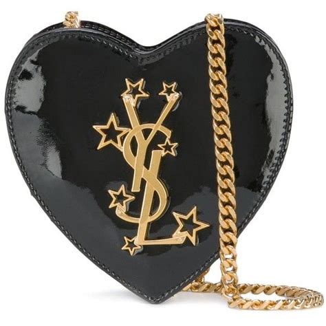 Saint Laurent Mini Love Crossbody Heart Bag 865 Liked On Polyvore