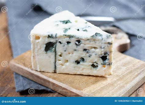 Roquefort Soft French Cheese Made From Sheep Milk On South Of France