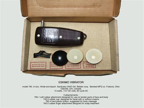 Eskimo Model C S Center For Sex And Culture Antique Vibrator