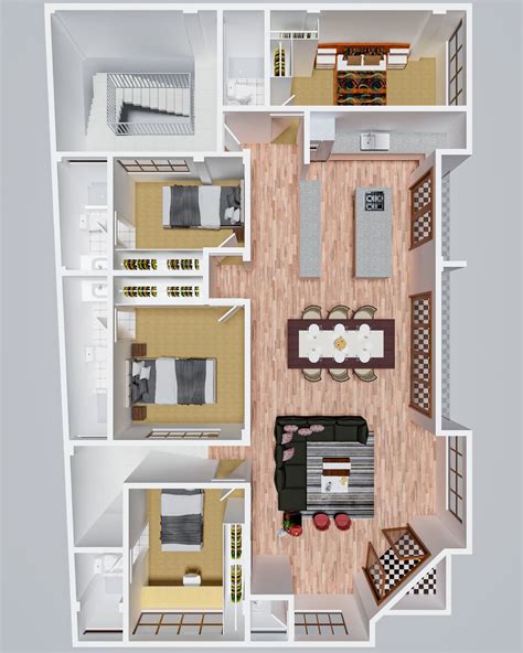 Mi Proyecto Del Curso Diseño De Interiores Para Espacios Multifuncionales Domestika