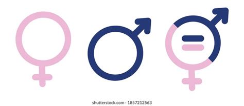 Gender Symbols Male Female Sex Sign Stock Illustration 1857212563 Shutterstock