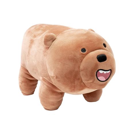 Peluche De Grizzly Multicolor Mediano We Bare Bears