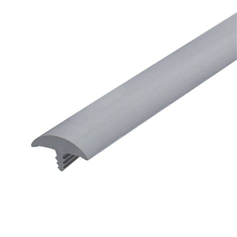 Outwater Plastic T Molding Tee Mldg 1316 Dove Grey Flexible Pvc Round