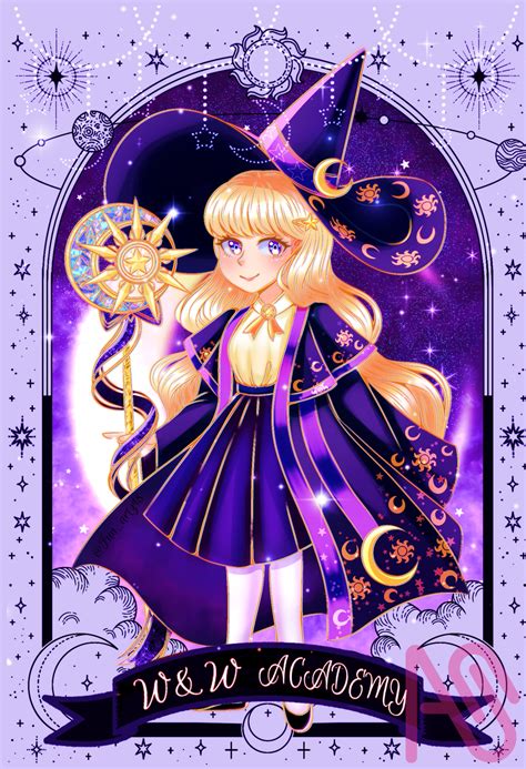 An Astrology Witch Student Fun Artz Illustrations Art Street