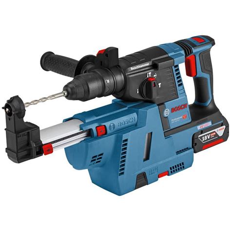 Bosch Akku Bohrhammer GBH 18V 26 F Professional Staubabsaugung GDE