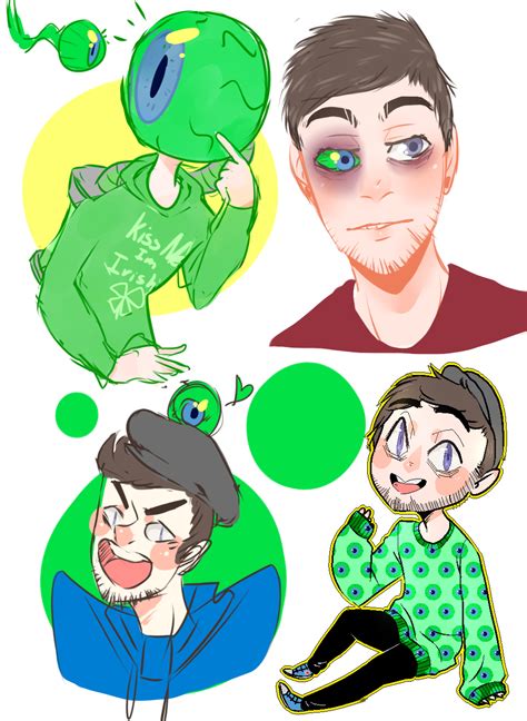 I M Kinda Back Pewdiepie Jacksepticeye Cryaotic Youtube Drawing Youtube Art Jack And