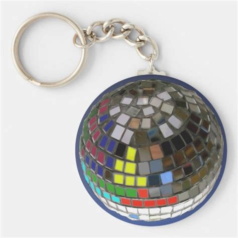 disco ball keychain | Zazzle.com