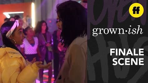 Grown Ish Season 2 Finale Zoey And Luca Are So Not Fine Freeform Youtube