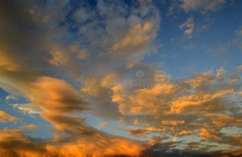 Beautiful Atmosphere of the Sky at Sunset Stock Image - Image of colorful, scenery: 86023879