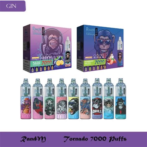 Randm Tornado Puff 7000 Fumot 7k Puffs E Cigarettes Rechargeable