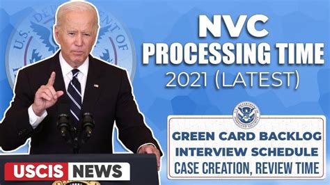 NVC Processing Time 2021 New Green Card Backlog Interview Schedule