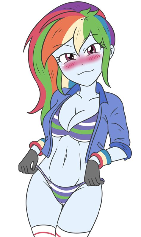 Suggestive Artist Sumin Rainbow Dash Human Equestria