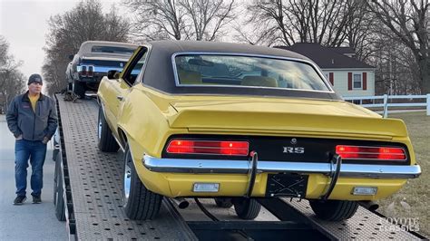 Unloading Test Driving New Muscle Car Inventory At Coyote Classics