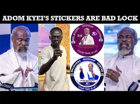 THE END Church Members Att Ck Sofo Adom Kyei S Stickers Over Bad Locks