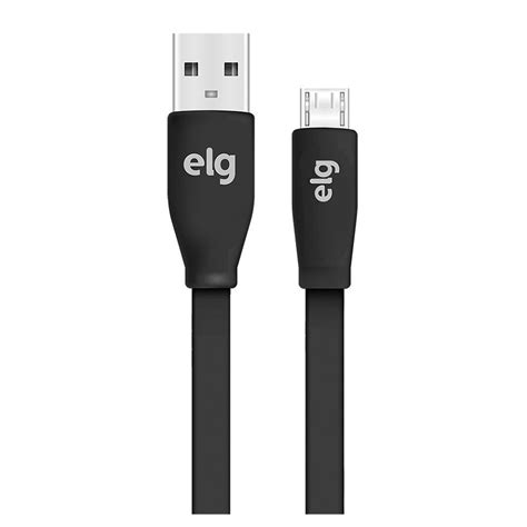 Cabo Flat Micro USB ELG KaBuM