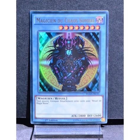 Carte YU GI OH YGLD FRC01 Magicien Du Chaos Sombre NEUF FR Cdiscount