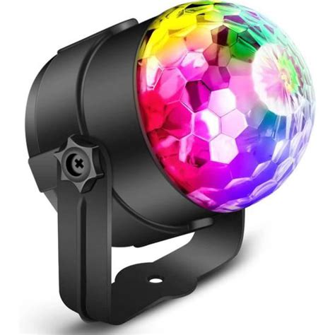 Pack Boule Disco Led Lampe Rgb Couleurs Boule Lumineuse Disco Lumi Re