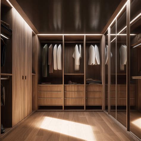 Walking Closet Residential Design Single Room Design Residential 3D