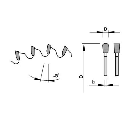 Leuco Neutral Hook Triple Chip Flat Tooth Saw Blade Robertson And