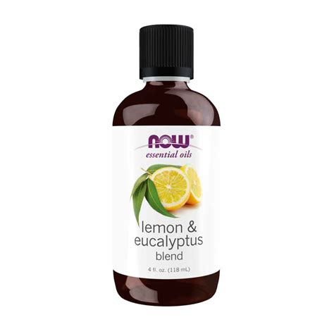 Lemon And Eucalyptus Oil Blend 4 Fl Oz Cook S Natural Market