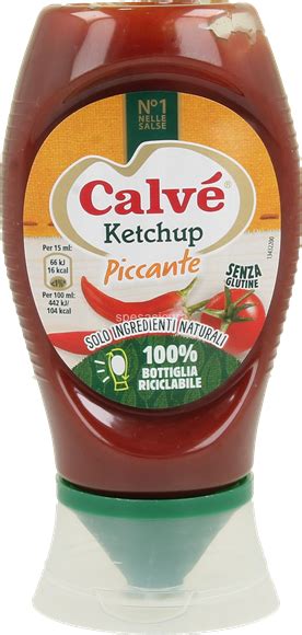 Calve Top Down Ketchup Hot Ml