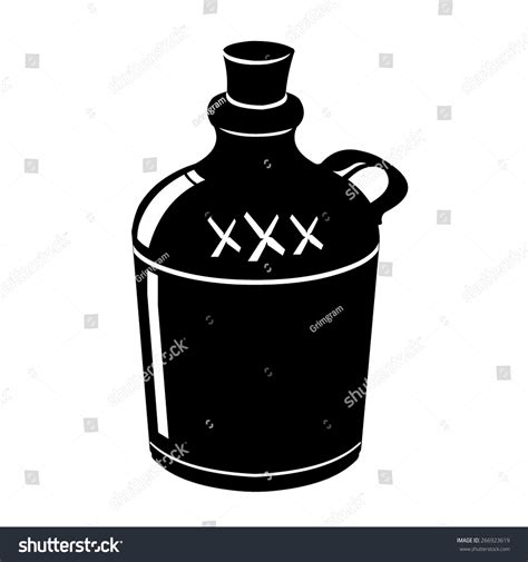 Clip art moonshine jug