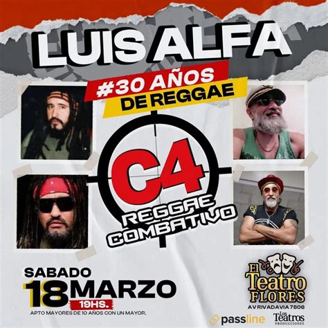 Luis Alfa cumple 30 años de reggae PelaGatos