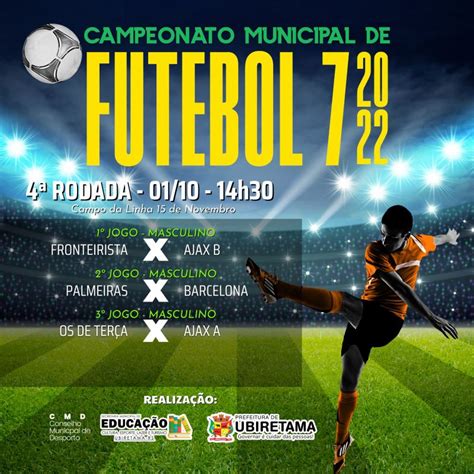 Campeonato Municipal De Futebol 7 Integra Comunidade De Ubiretama