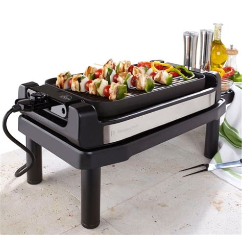 Shop Wolfgang Puck 1800 Watt Indooroutdoor Reversible Grill With Tabletop Stand Refurbished