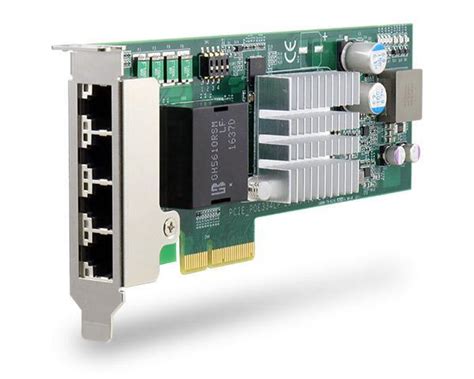 Low Profile 4 Port Server Grade Gigabit PoE Card PCIe PoE334LP