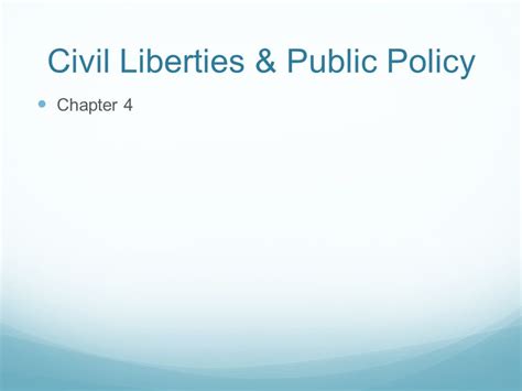 Civil Liberties Public Policy Chapter Free Exercise Clause