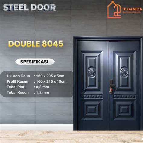 Jual Tb Ganeza Luxury Double Pintu Plat Baja Double Kupu