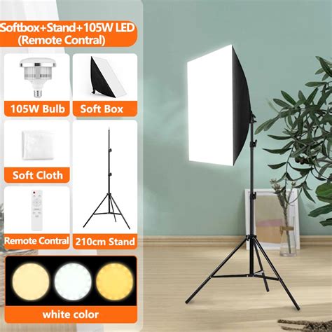 Lampu Studio Light Photography Softbox Light Kits Professional Soft Box