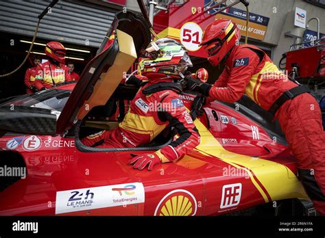 Le Mans France 10th June 2023 Giovinazzi Antonio Ita Ferrari Af