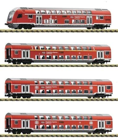 Fleischmann Tlg Set Doppelstockwagen Fex Db Ag Ep Vi