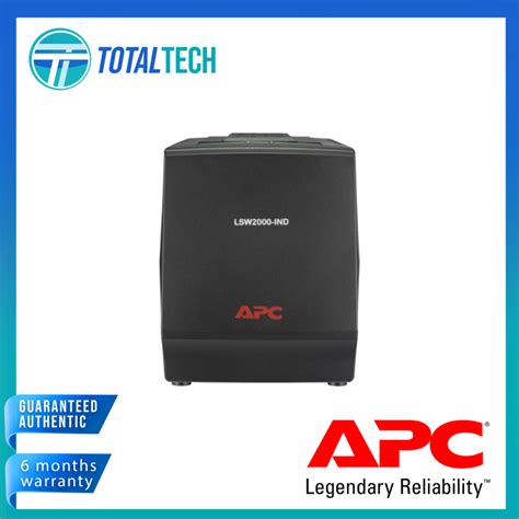 APC LSW2000 IND Line R 2000VA Automatic Voltage Regulator Lazada PH