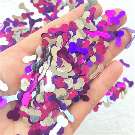 500pcs Small Hen Party Penis Confetti Bachelorette Hen Wedding Adult