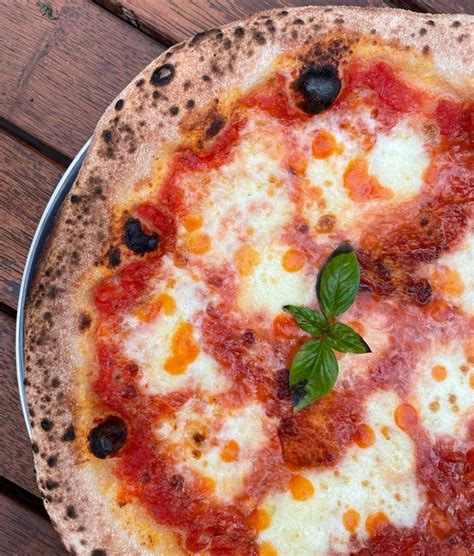 Margherita Pizza With Hot Sauce My Husband Makes Pies